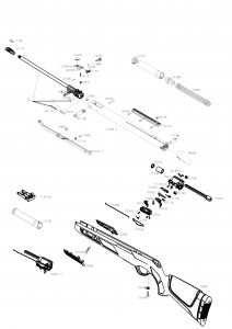 Gamo Shadow DX Exploded Diagram