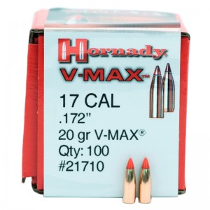 Hornady 17 20gr V-MAX Box