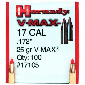 Hornady 17 25gr V-MAX Box