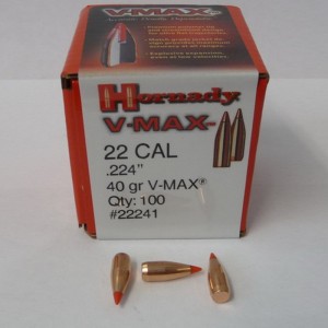 Hornady 22 40gr V-MAX Box