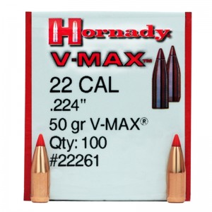 Hornady 22 50gr V-MAX Box