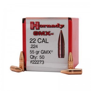 Hornady 224 55gr GMX Box