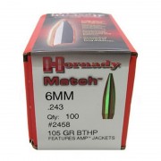 Hornady 243 105gr BTHP Match Box