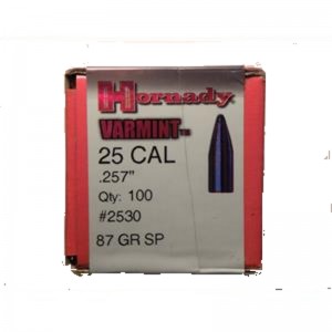 Hornady 257 87gr SP Varmint Box
