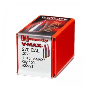 Hornady  270 110gr WC V-MAX